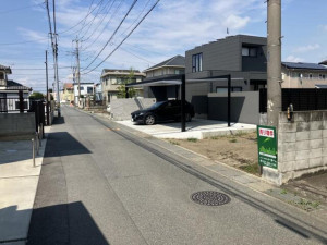 高崎市上中居町、土地の画像です