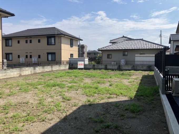 高崎市上中居町、土地の画像です
