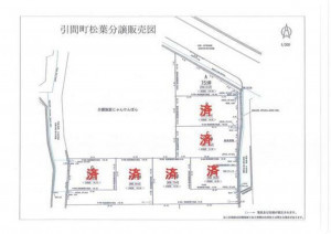 高崎市引間町、土地の間取り画像です