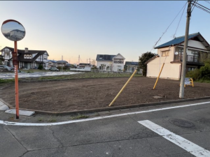 高崎市筑縄町、土地の画像です