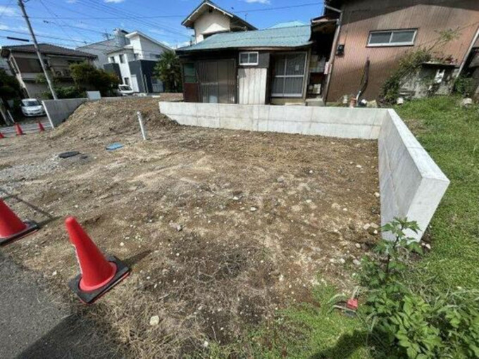 高崎市竜見町、土地の画像です