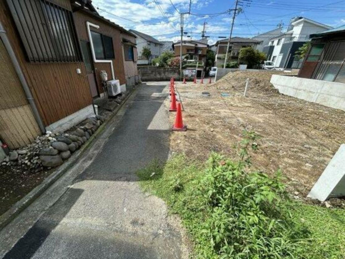 高崎市竜見町、土地の画像です