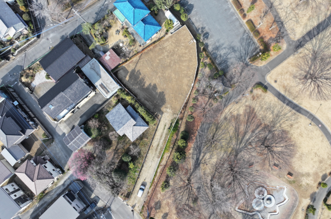 高崎市三ツ寺町、土地の画像です