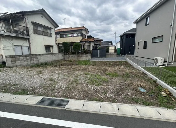 高崎市岩鼻町、土地の画像です