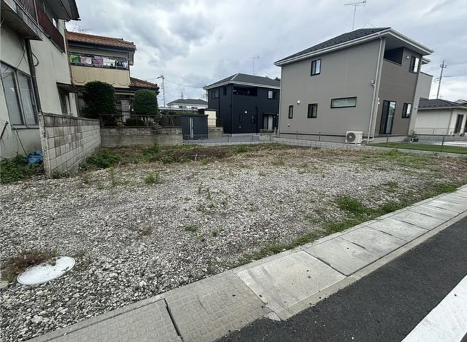 高崎市岩鼻町、土地の画像です