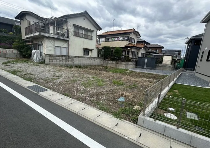 高崎市岩鼻町、土地の画像です