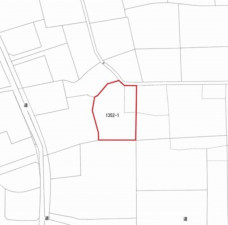高崎市綿貫町、土地の間取り画像です