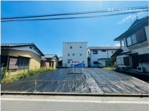 高崎市上中居町、土地の画像です