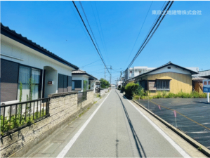 高崎市上中居町、土地の画像です