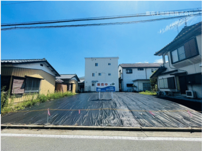 高崎市上中居町、土地の画像です