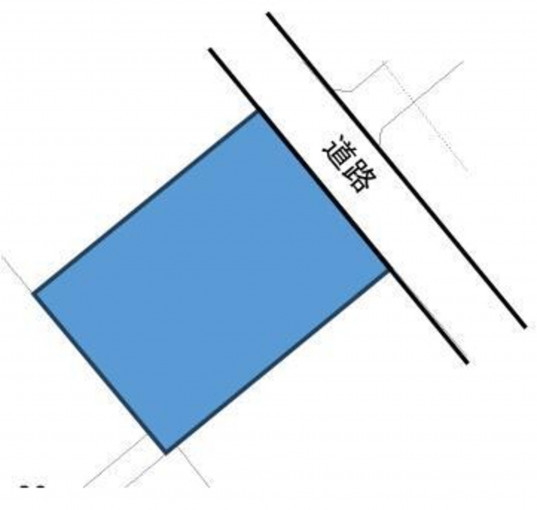 高崎市八千代町、土地の間取り画像です