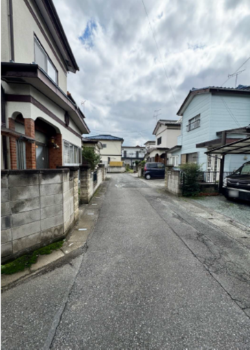 高崎市上中居町、土地の画像です