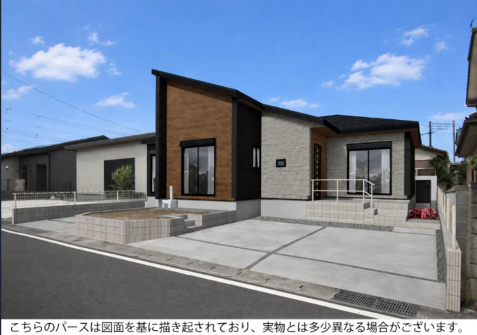 高崎市沖町、新築一戸建ての画像です