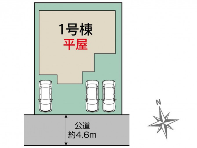 高崎市沖町、新築一戸建ての画像です