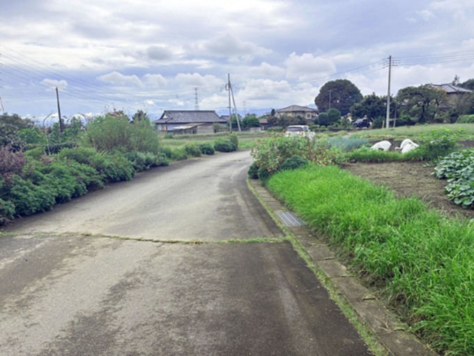 高崎市箕郷町、土地の画像です
