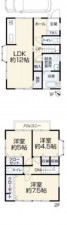 相模原市緑区下九沢、中古一戸建ての間取り画像です