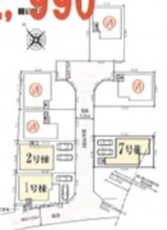 相模原市緑区城山、新築一戸建ての画像です