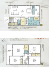 相模原市緑区大島、新築一戸建ての間取り画像です