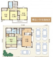 相模原市緑区大島、中古一戸建ての間取り画像です