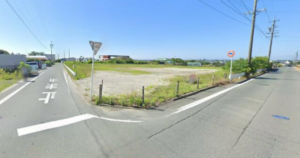 豊橋市西幸町、土地の画像です