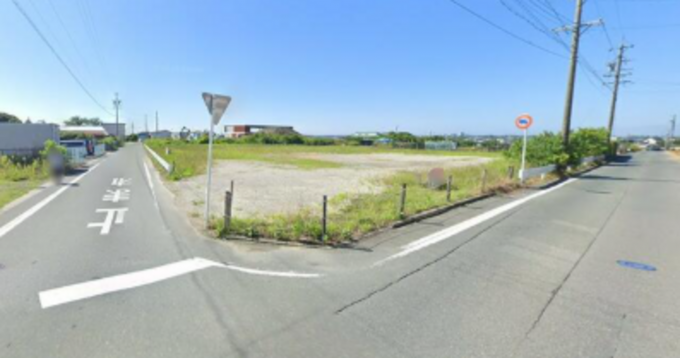 豊橋市西幸町、土地の画像です