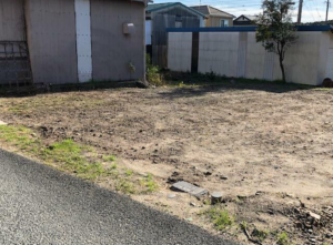 豊橋市梅薮町、土地の画像です