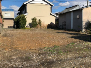 豊橋市梅薮町、土地の画像です