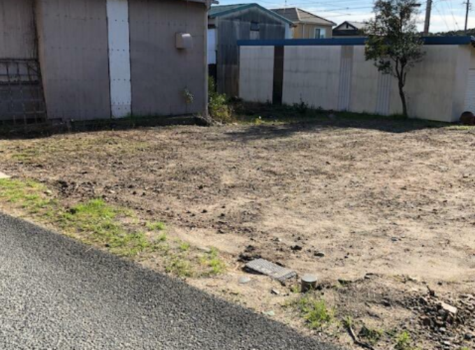 豊橋市梅薮町、土地の画像です