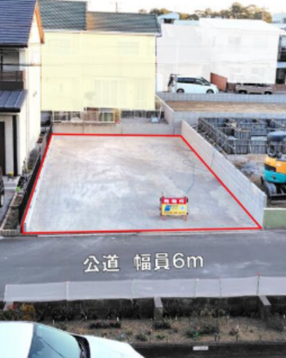 豊橋市東新町、土地の画像です