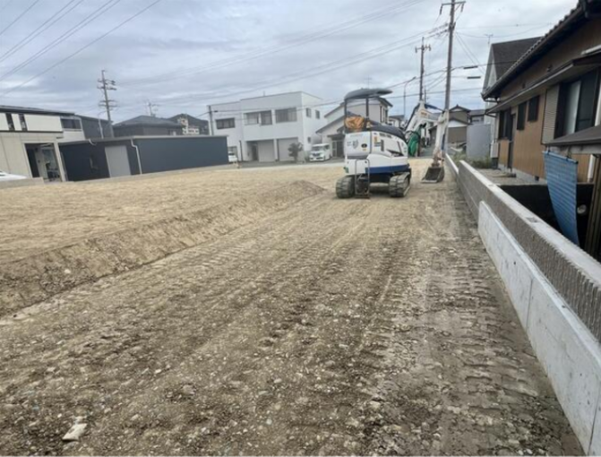 豊橋市東幸町、土地の画像です