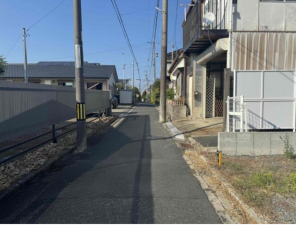 豊橋市老松町、土地の画像です
