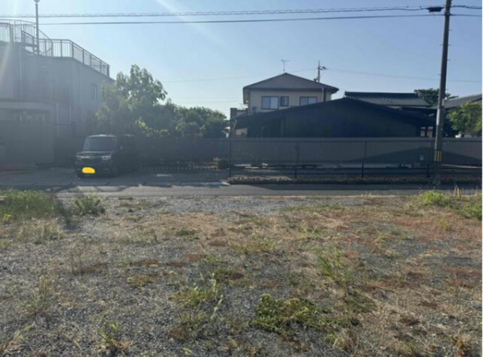 豊橋市老松町、土地の画像です