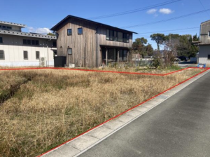 豊橋市野依町、土地の画像です