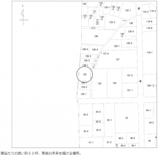 豊橋市花中町、土地の間取り画像です