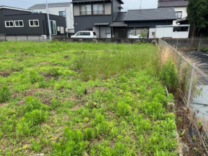 豊橋市大清水町、土地の画像です