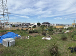 豊橋市西幸町、土地の画像です