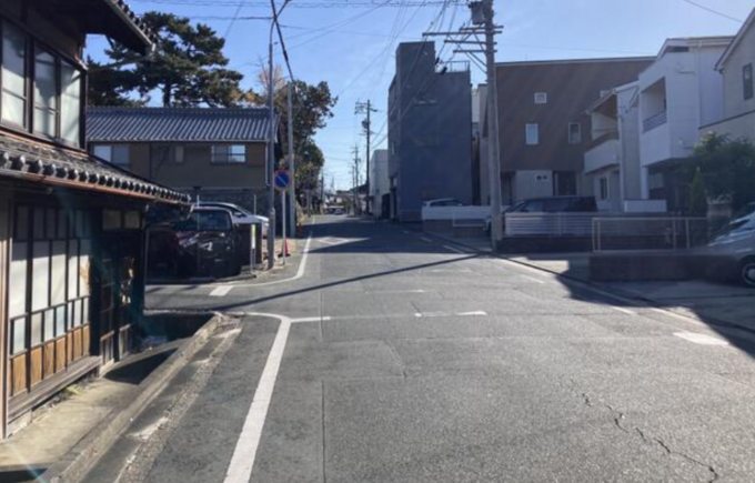 豊橋市東新町、土地の画像です