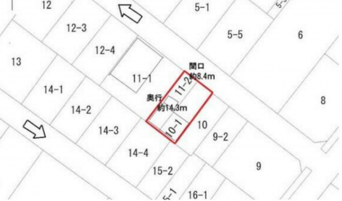 豊橋市池見町、土地の画像です