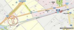 豊橋市老津町、土地の画像です