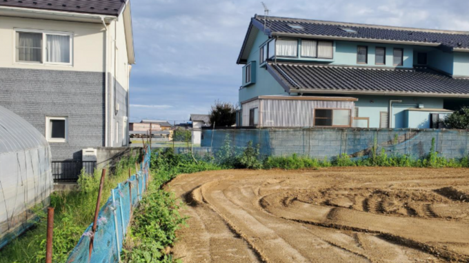 豊橋市西幸町、土地の画像です