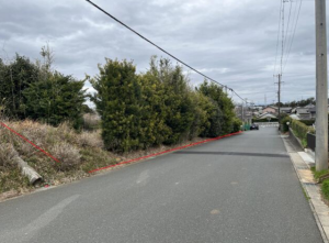豊橋市原町、土地の画像です