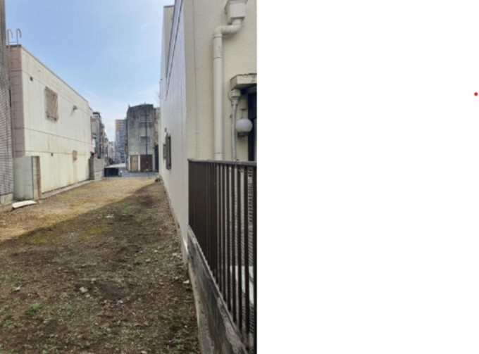 豊橋市札木町、土地の画像です