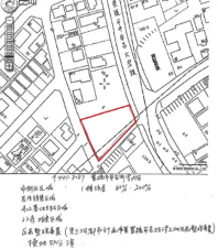 豊橋市牟呂町、土地の間取り画像です