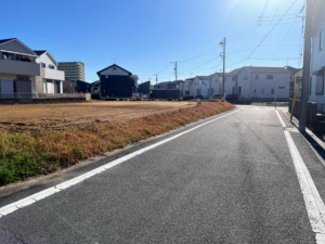 豊橋市西浜町、土地の画像です