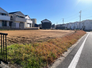 豊橋市西浜町、土地の画像です