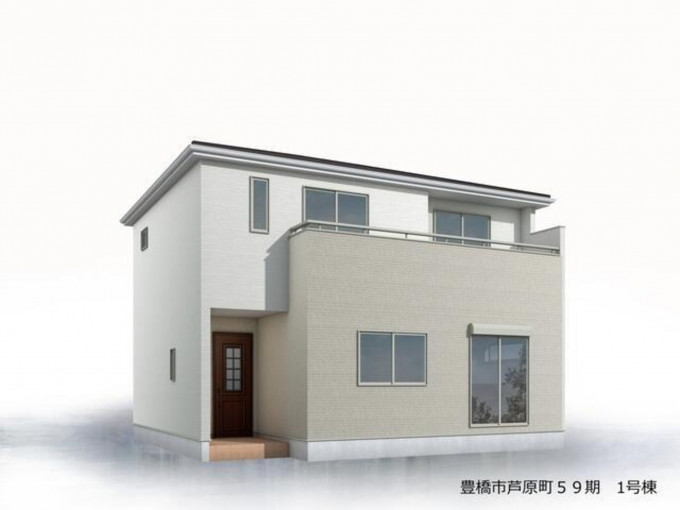豊橋市芦原町、新築一戸建ての画像です