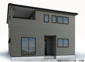 豊橋市芦原町、新築一戸建ての画像です