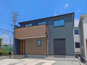 豊橋市草間町、新築一戸建ての画像です