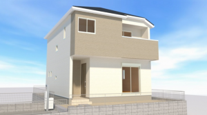 豊橋市二川町、新築一戸建ての画像です