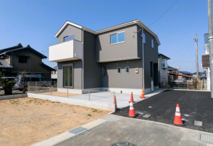 豊橋市松井町、新築一戸建ての画像です